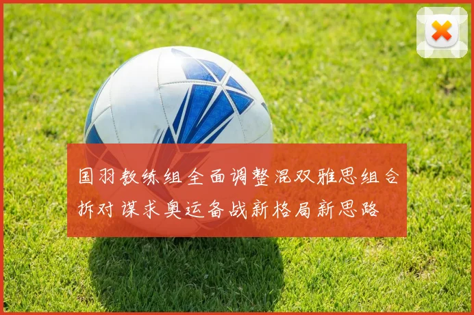 国羽教练组全面调整混双雅思组合拆对谋求奥运备战新格局新思路